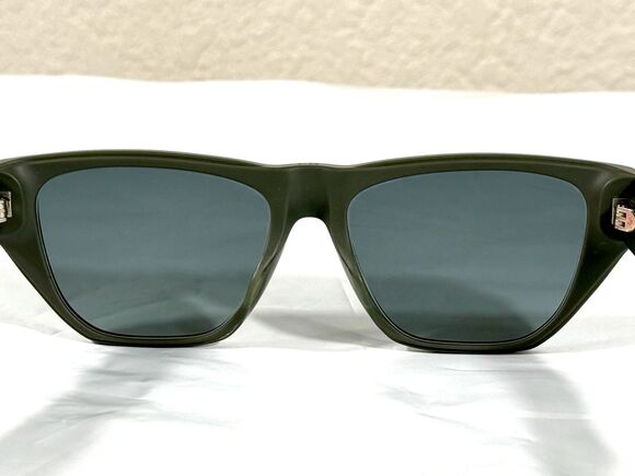 Christian Dior Inside Out 2 Black Olive Green Sunglasses Case Italy Minimalist main image 12